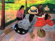Paul Gauguin The Midday Nap oil